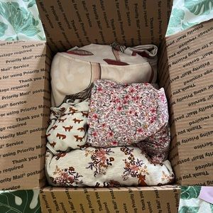 MYSTERY BOX - Plus Size 3X - Whimsical Forest Vibe - 4 items total